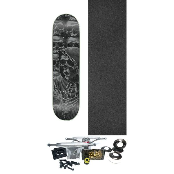 StrangeLove Skateboards Tyler Pennington Monk Skateboard Deck - 8.37" x 32.12" - Complete Skateboard Bundle